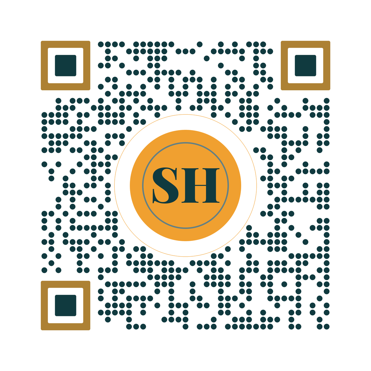 QR vers la démo, aux couleurs de Sun House